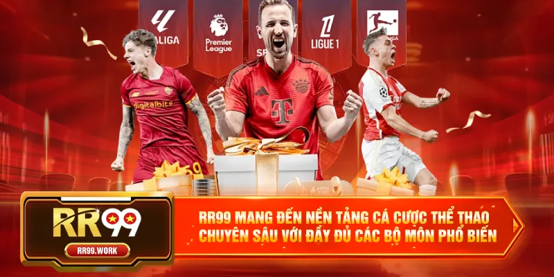 RR99 mang đến nền tảng cá cược thể thao chuyên sâu với đầy đủ các bộ môn phổ biến